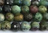 CCB1280 15 inches 6mm faceted round gemstone beads
