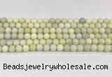 CCB829 15.5 inches 8mm round ivory jasper gemstone beads wholesale