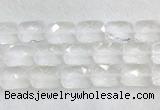 CCBS37 15 inches 15*20mm faceted rectangle white crystal beads wholesale CCBS37 15 inches 15*20mm faceted rectangle white crystal beads wholesale
