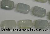 CCE20 15.5 inches 10*12mm rectangle natural celestite gemstone beads