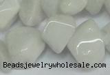 CCH285 34 inches 8*12mm milky jade chips gemstone beads wholesale
