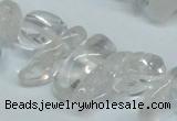 CCH290 34 inches 8*12mm white crystal chips gemstone beads wholesale