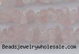 CCH653 15.5 inches 5*8mm - 6*10mm rose quartz chips beads