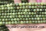 CCJ331 15.5 inches 6mm round green China jade beads wholesale