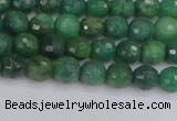 CCJ410 15.5 inches 4mm faceted round west African jade beads