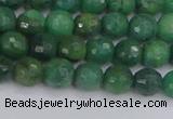 CCJ411 15.5 inches 6mm faceted round west African jade beads