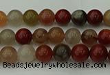 CCJ450 15.5 inches 4mm round colorful jasper beads wholesale