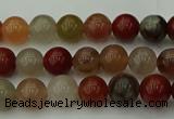 CCJ451 15.5 inches 6mm round colorful jasper beads wholesale