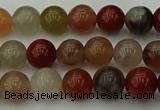 CCJ452 15.5 inches 8mm round colorful jasper beads wholesale