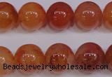 CCL06 15 inches 14mm round carnelian gemstone beads wholesale