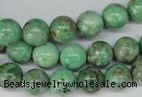 CCO103 15.5 inches 10mm round dyed natural chrysotine beads