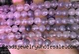 CCQ590 15.5 inches 8mm round cloudy quartz beads wholesale