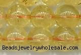 CCR382 15 inches 8mm round citrine beads wholesale