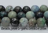 CCS21 15.5 inches 12mm round natural chrysocolla gemstone beads