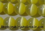 CCT1374 15 inches 7mm round cats eye beads wholesale CCT1374 15 inches 7mm round cats eye beads wholesale