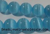 CCT1383 15 inches 7mm round cats eye beads wholesale CCT1383 15 inches 7mm round cats eye beads wholesale