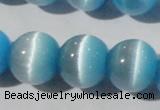 CCT1388 15 inches 7mm round cats eye beads wholesale CCT1388 15 inches 7mm round cats eye beads wholesale
