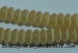 CCT235 15 inches 3*6mm rondelle cats eye beads wholesale