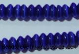 CCT241 15 inches 3*6mm rondelle cats eye beads wholesale