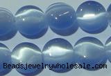 CCT493 15 inches 8mm flat round cats eye beads wholesale CCT493 15 inches 8mm flat round cats eye beads wholesale