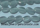 CCT601 15 inches 4*6mm oval cats eye beads wholesale