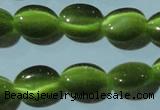 CCT648 15 inches 6*8mm oval cats eye beads wholesale CCT648 15 inches 6*8mm oval cats eye beads wholesale