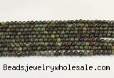 CDB340 15.5 inches 4mm round dragon blood jasper beads wholesale