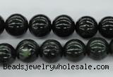 CDJ140 15.5 inches 8mm round Canadian jade beads wholesale