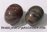 CDN1384 35*45mm egg-shaped jasper decorations wholesale