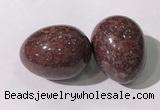 CDN1405 35*45mm egg-shaped jasper decorations wholesale