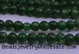 CDP01 15.5 inches 3mm round A- grade diopside gemstone beads