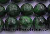 CDP53 15.5 inches 9mm round A grade diopside gemstone beads