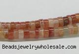 CDQ29 15.5 inches 2*4mm rondelle natural red quartz beads