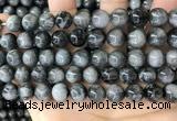 CEE543 15.5 inches 10mm round eagle eye jasper gemstone beads