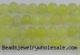 CEJ200 15.5 inches 4mm round lemon jade beads wholesale