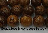 CEJ303 15.5 inches 10mm round elephant skin jasper beads wholesale