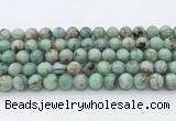 CEM53 15.5 inches 10mm round emerald gemstone beads wholesale