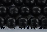 CEY05 15.5 inches 12mm round black ebony wood beads wholesale
