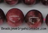 CFE11 15.5 inches 14mm round natural Brazilian fowlerite beads