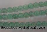 CFL852 15.5 inches 8mm round green fluorite gemstone beads