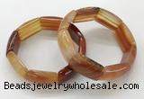 CGB3202 7.5 inches 18*29mm agate gemstone bracelets wholesale