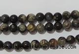 CGE101 15.5 inches 6mm round glaucophane gemstone beads