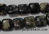 CGE152 15.5 inches 12*12mm square glaucophane gemstone beads