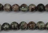 CGG02 15.5 inches 8mm faceted round ghost gemstone beads wholesale