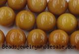 CGJ304 15.5 inches 12mm round goldstone jade beads wholesale