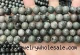 CGJ513 15.5 inches 10mm round green forst jasper beads wholesale