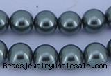 CGL220 5PCS 16 inches 20mm round dyed plastic pearl beads wholesale