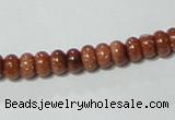 CGS62 15.5 inches 4*6mm rondelle goldstone beads wholesale