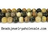 CHJ105 15 inches 14mm round honeybee jasper beads