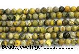 CHJ121 15.5 inches 8mm round honeybee jasper gemstone beads